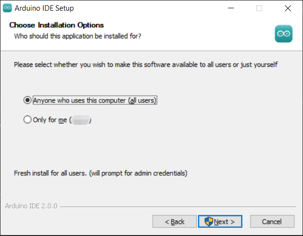 Installation options